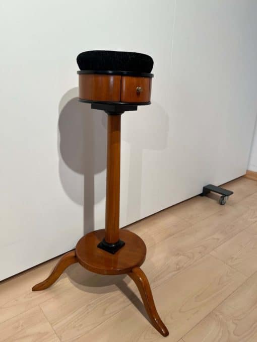 Biedermeier Sewing Stand - Side Angle - Styylish