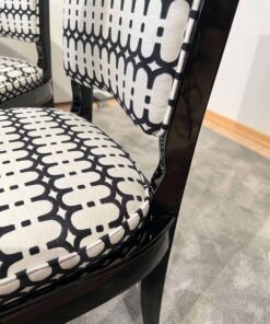 Art Deco High Back Dining Chairs - Corner Edge - Styylish