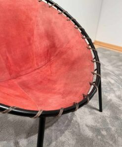 Balloon Lounge Chair - Leather Straps - Styylish