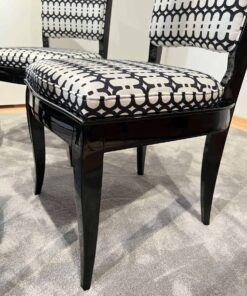 Art Deco High Back Dining Chairs - Corner Edge with Feet - Styylish