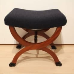 Large Antique Stool - Cushion and Frame - Styylish