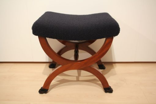 Large Antique Stool - Cushion and Frame - Styylish