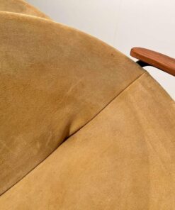 Pair of Balloon Lounge Chairs - Suede Detail - Styylish