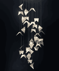 Portal Chandelier - Dark Background - Styylish