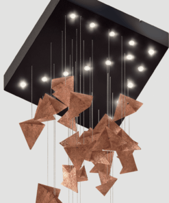 Portal Chandelier - Dark Top Detail - Styylish