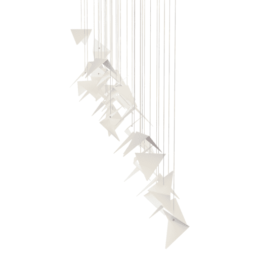 Viline Chandelier - Side Profile - Styylish