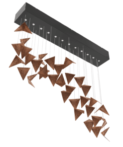 Viline Chandelier - Angled Perspective - Styylish