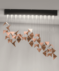 Viline Chandelier - Brass Features - Styylish