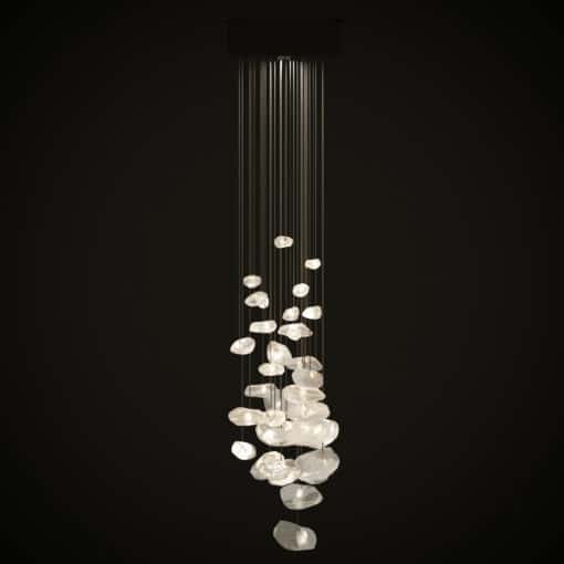 Genius 3 Chandelier - Side Profile - Styylish