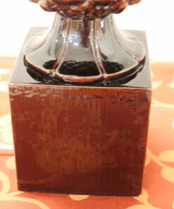 Ceramic Pineapple Table Lamp - Base Detail - Styylish