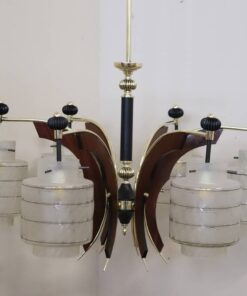 Metal and Brass Chandelier - Full - Styylish