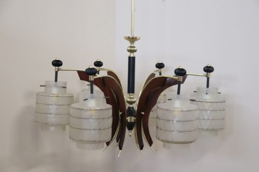 Metal and Brass Chandelier - Full - Styylish