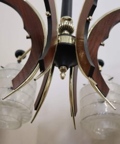 Metal and Brass Chandelier - Body Detail - Styylish