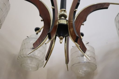 Metal and Brass Chandelier - Body Detail - Styylish