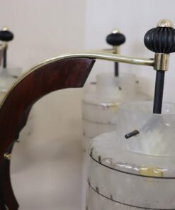 Metal and Brass Chandelier - Metal Frame Detail - Styylish