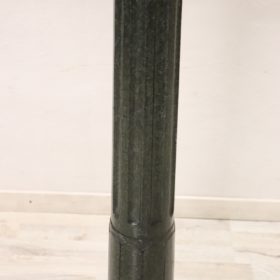 19th Century Italian Antique Column in Green Marble from the Alps