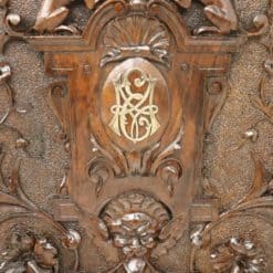 Renaissance Style Magazine Rack - Carving Detail - Styylish