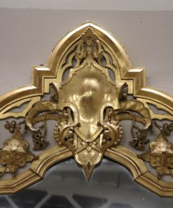 Gilded Wood Mirror - Top of Frame - Styylish