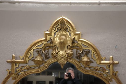 Gilded Wood Mirror - Gilded Decoration - Styylish