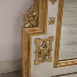 Gilded Wood Mirror - Left Edge of Frame Detail - Styylish