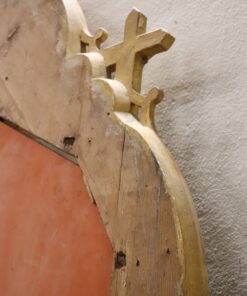 Gilded Wood Mirror - Exposed Wood Back Edge - Styylish