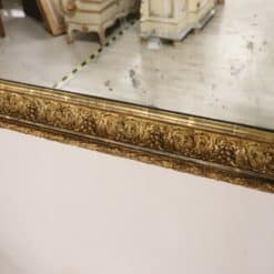 Art Nouveau Wall Mirror - Decorative Frame Bottom Edge - Styylish