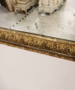 Art Nouveau Wall Mirror - Decorative Frame Bottom Edge - Styylish