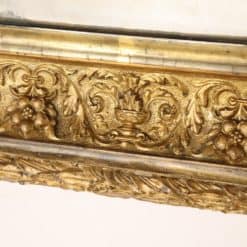 Art Nouveau Wall Mirror - Decorative Frame Bottom Detail - Styylish