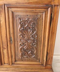 19th Century Italian Sideboard - Hand Carved Decoration - Styylish