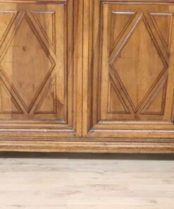 Louis XIV Solid Walnut Wardrobe - Bottom Detail - Styylish