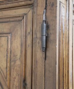 Louis XIV Solid Walnut Wardrobe - Hinge Detail - Styylish