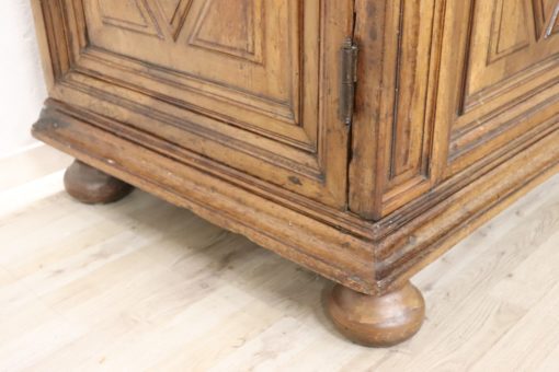 Louis XIV Solid Walnut Wardrobe - Feet Detail - Styylish