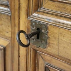 Louis XIV Solid Walnut Wardrobe - Key Detail - Styylish