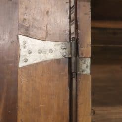 Louis XIV Solid Walnut Wardrobe - Inside Hinge Detail - Styylish