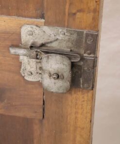 Louis XIV Solid Walnut Wardrobe - Right Door Interior Hardware - Styylish