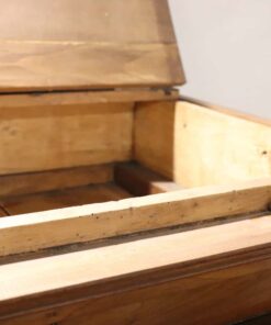 Louis XIV Solid Walnut Wardrobe - Top Compartment Interior Detail - Styylish