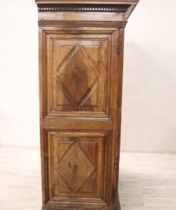 Louis XIV Solid Walnut Wardrobe - Side Pattern - Styylish
