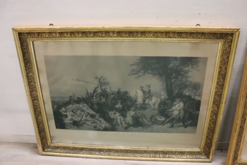 Antique Engravings by Jazet Jean Pierre Marie - Left Engraving - Styylish