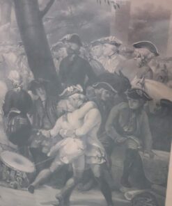 Antique Engravings by Jazet Jean Pierre Marie - Left Engraving Detail- Styylish