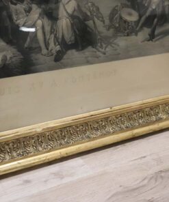 Antique Engravings by Jazet Jean Pierre Marie - Left Engraving Bottom of Frame - Styylish