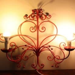 Italian Light Sconce - With Lights On - Styylish