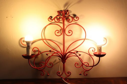 Italian Light Sconce - With Lights On - Styylish