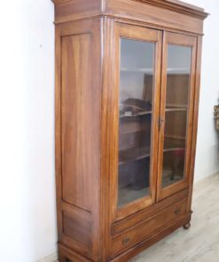 Solid Walnut Bookcase - Side - Styylish
