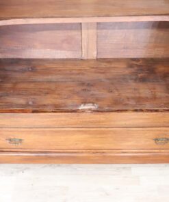 Solid Walnut Bookcase - Interior of Bottom Shelf - Styylish