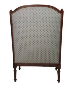 Pair of Louis XVI Style Bergères - Back Detail - Styylish