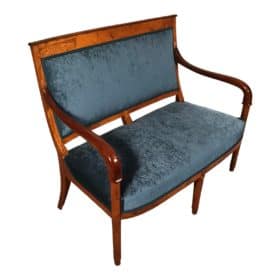 Empire Settee, France 1810, Cherry