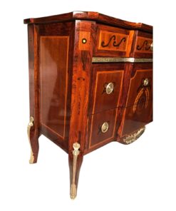 French Louis XV Chest of Drawers- Three quarter view- Styylish