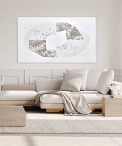 Contemporary Painting by Alicja Wasilka- with a sofa- Styylish