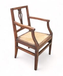 Louis XVI Walnut Armchair - Styylish