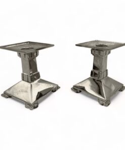 Art Deco Bronze Candlesticks - Styylish